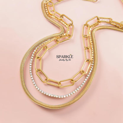Infinity Layers Necklace