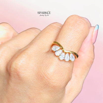 Celeste Crown Ring