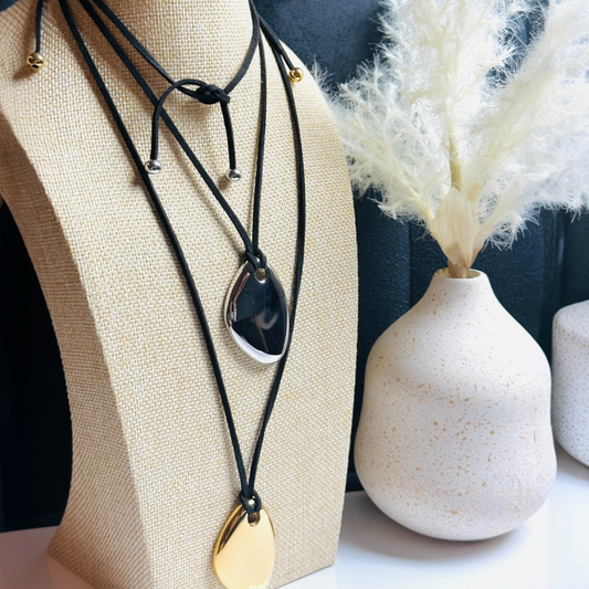 Mirror Drop Necklace