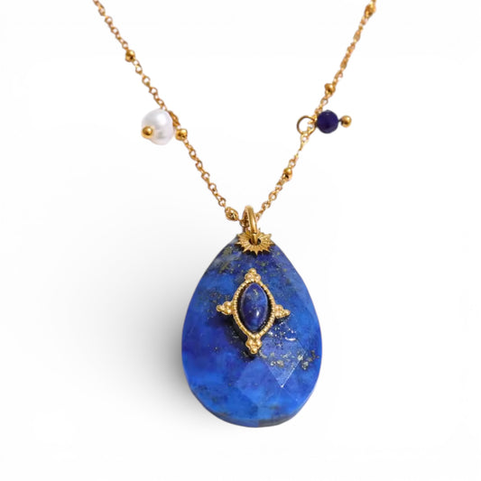 Lapis Lazuli Stone Necklace