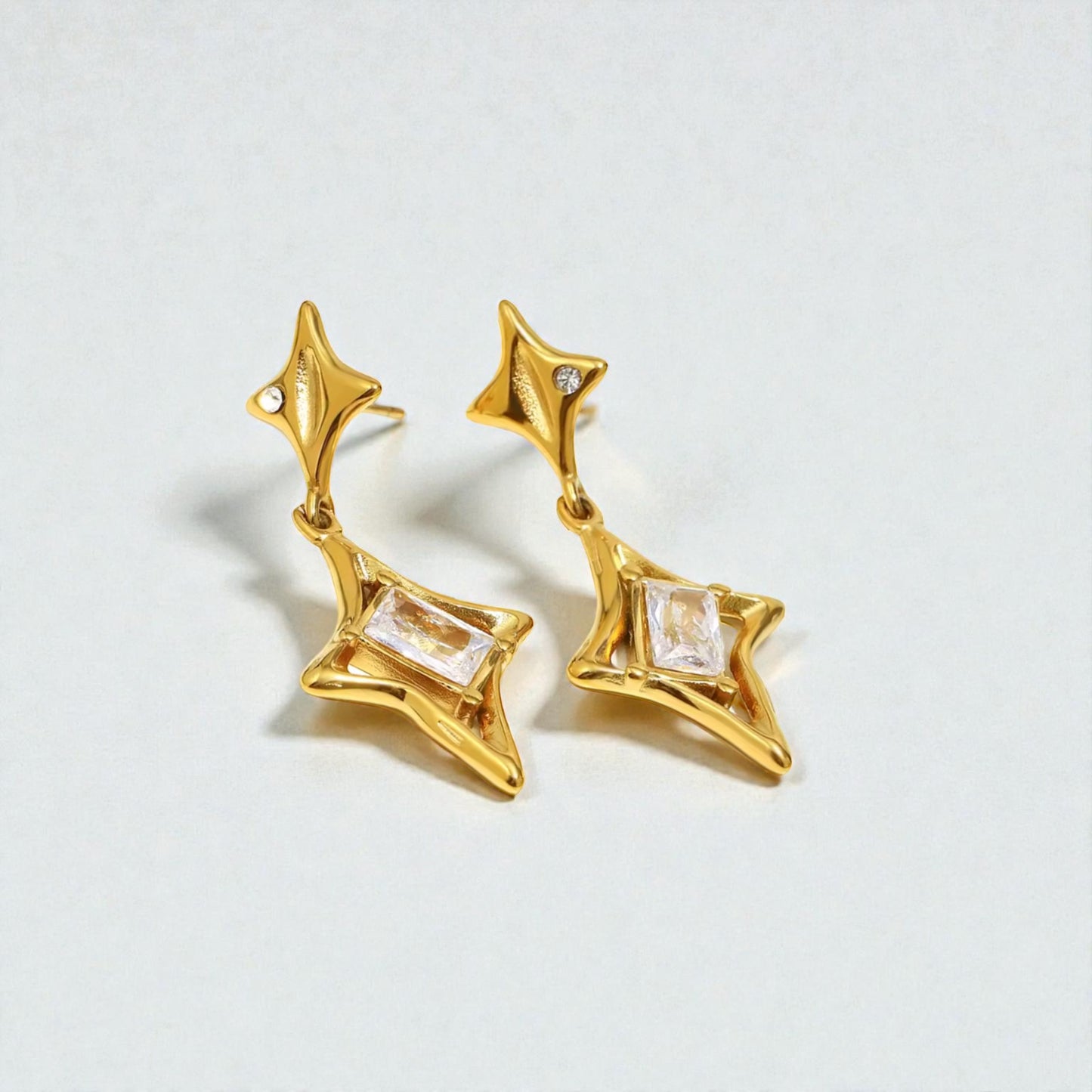 Starlight Glow Drop Earrings