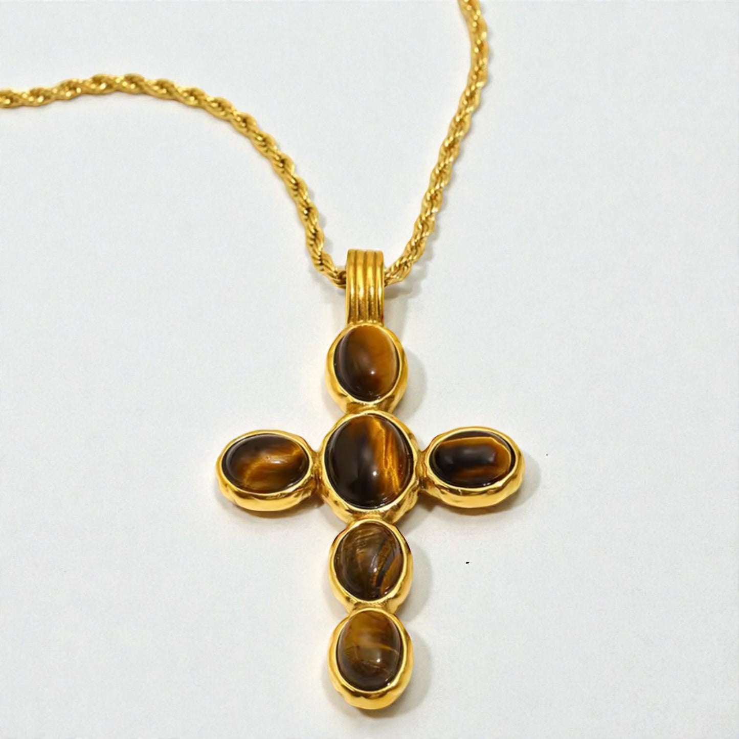 Nativity Cross Necklace