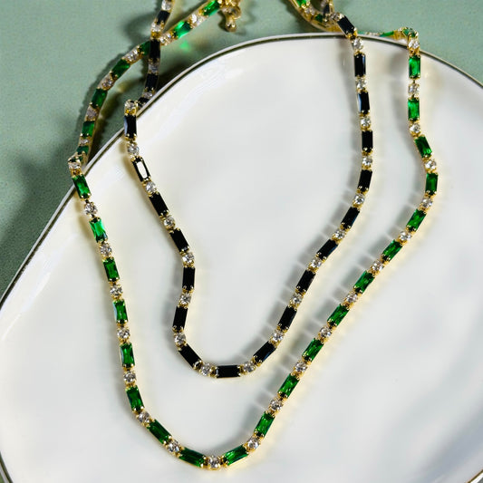 Elegant Tennis Necklace