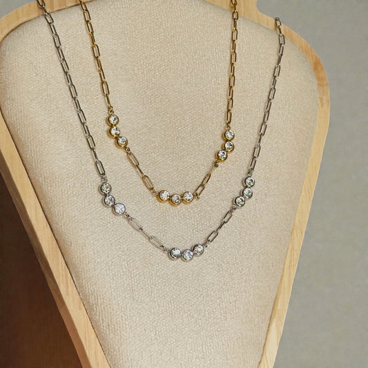 Golden Dots Necklace