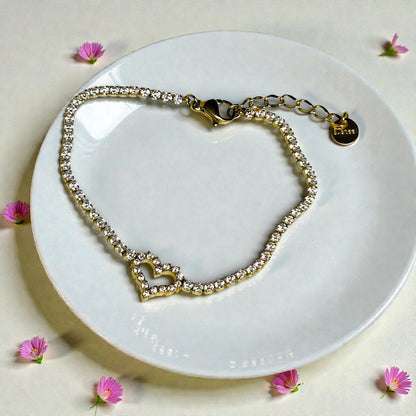 Luxe Heart Bracelet