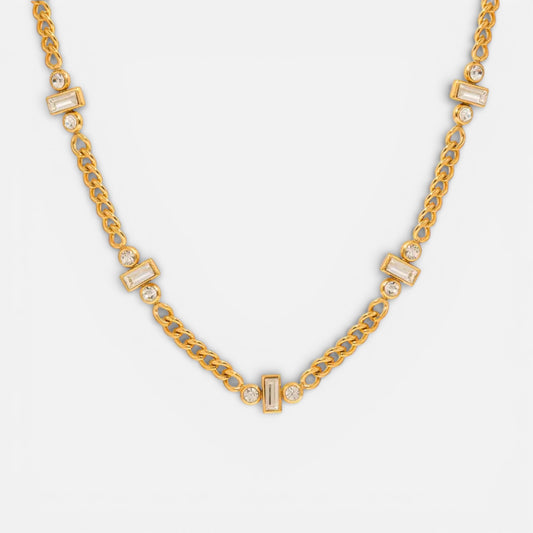 Baguette Necklace