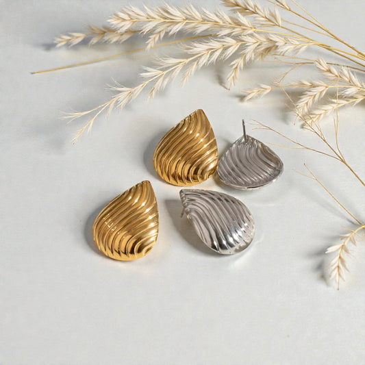 Texture Drop Earrings