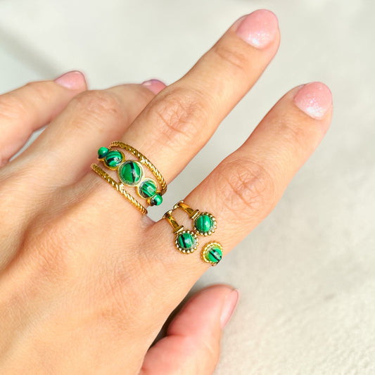 Malachite Ring