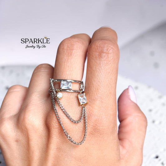 Velvet Chain Ring
