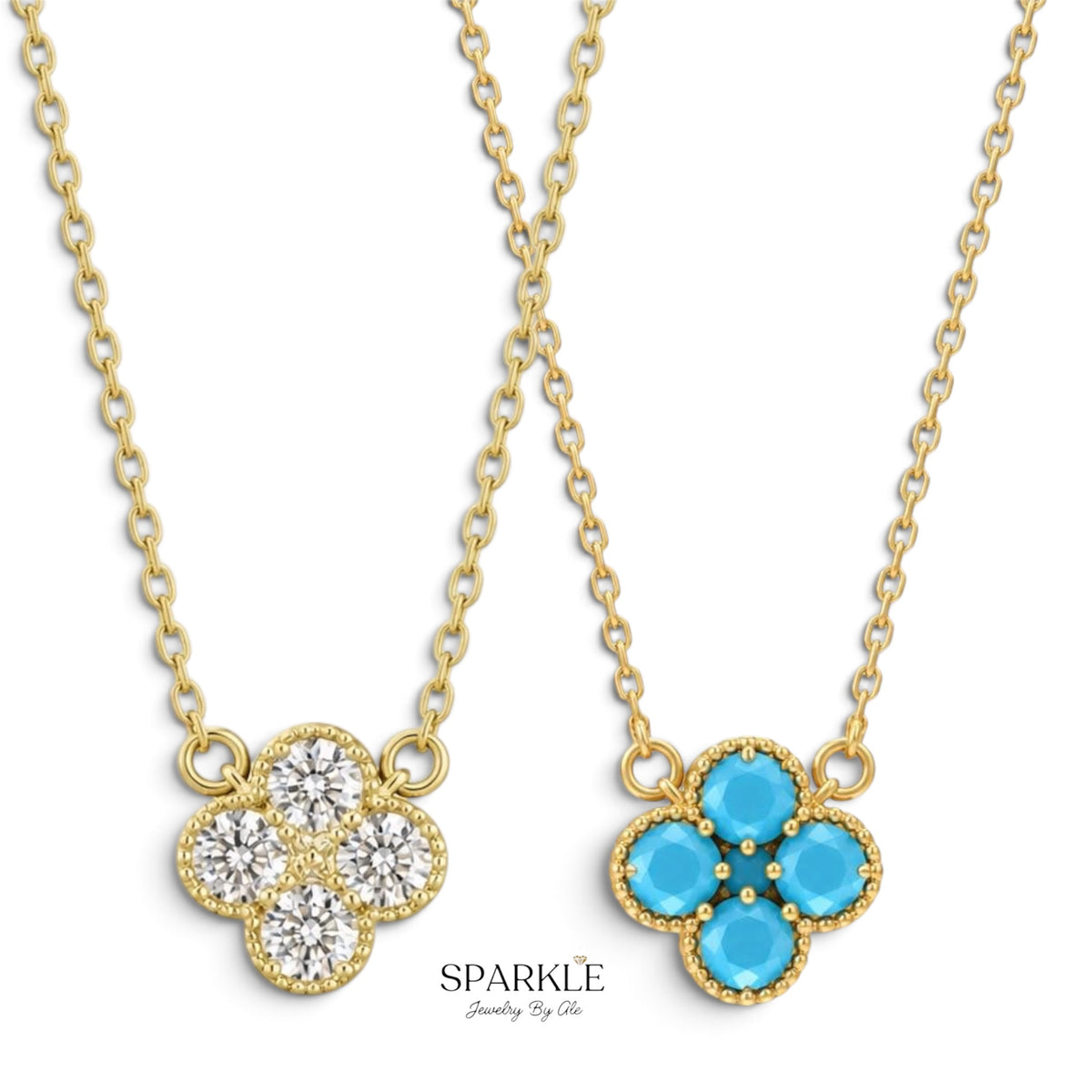 Four Petal Necklace