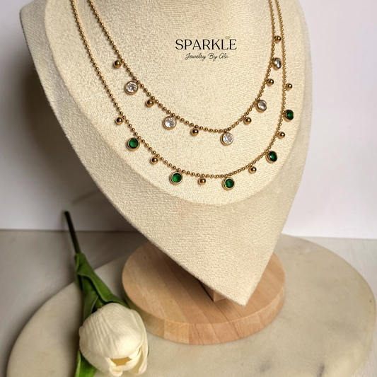 Bezel Charm Necklace