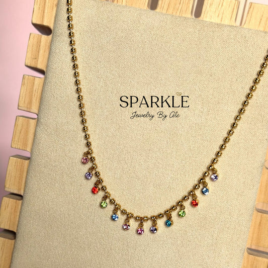 Aurora Confetti Necklace