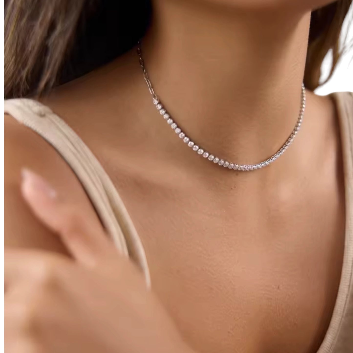 The Casual Tennis Necklace