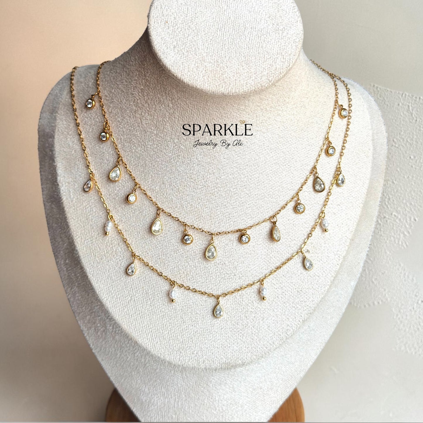 Spark Drops Necklace