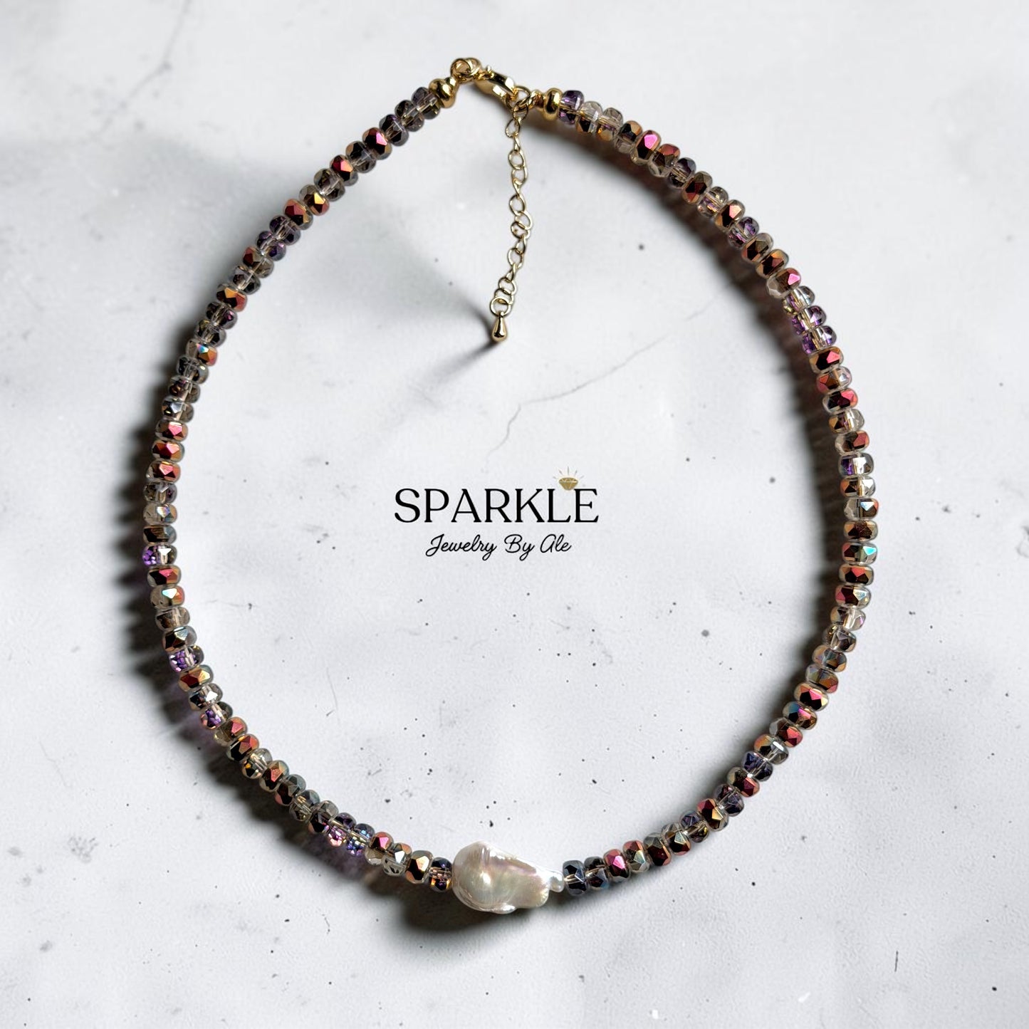 Stardust Pearl Necklace