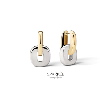 Interlock Duo Earrings