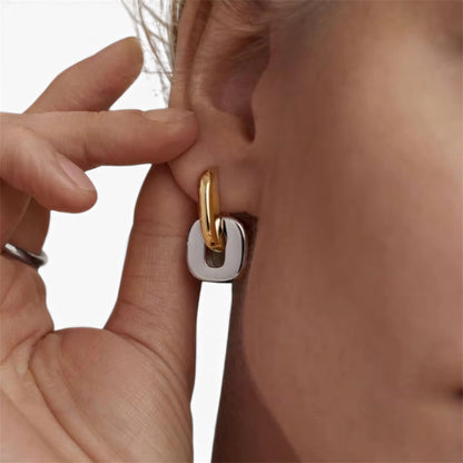 Interlock Duo Earrings