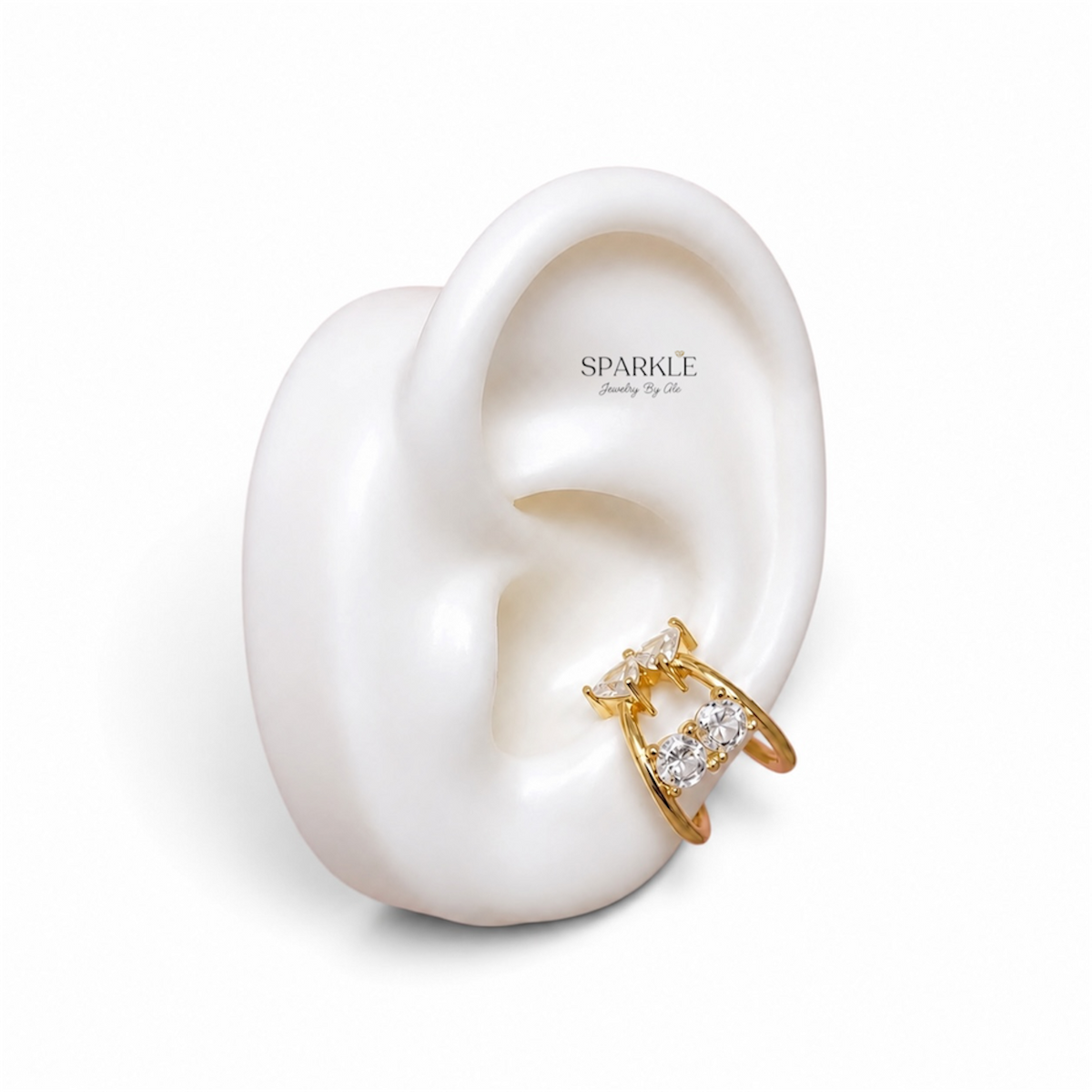 Crystal Kiss Ear Cuff