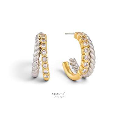 Duo Twist Earrings
