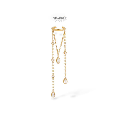 Cascade Sparkle Ear Cuff