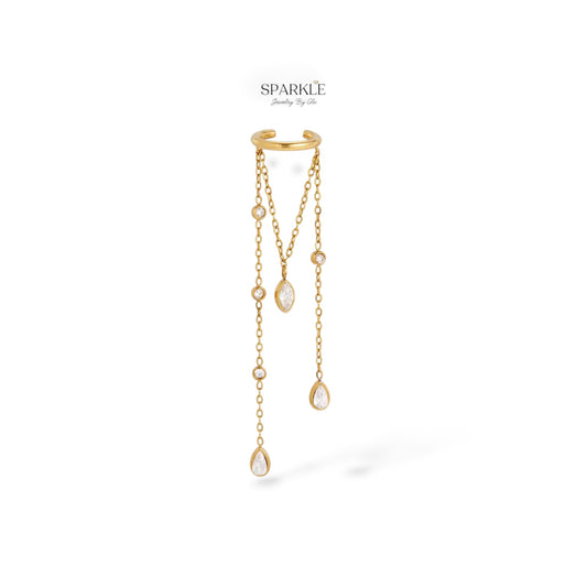 Cascade Sparkle Ear Cuff