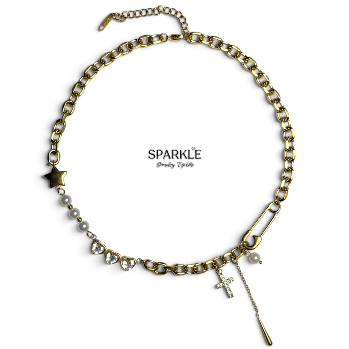 Faith & Love Charm Necklace