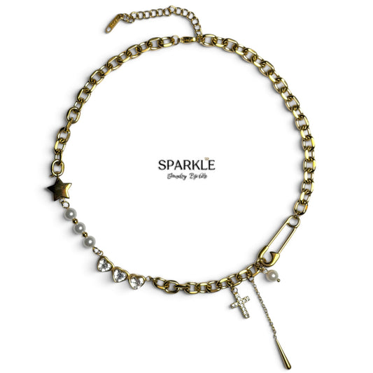 Faith & Love Charm Necklace