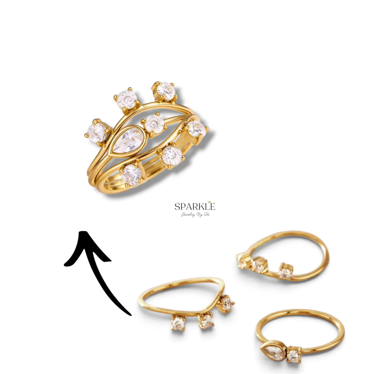 Vienna Ring (3 in 1 ring)