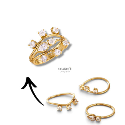 Vienna Ring (3 in 1 ring)