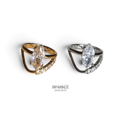 Marquise Glow Ring