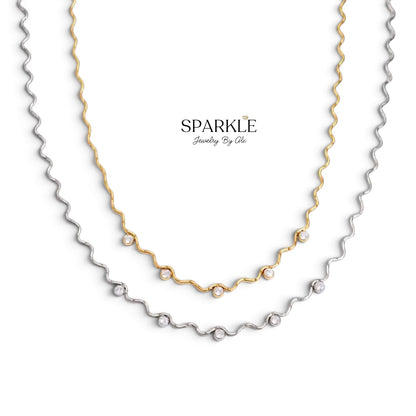 Lumi Wave Necklace