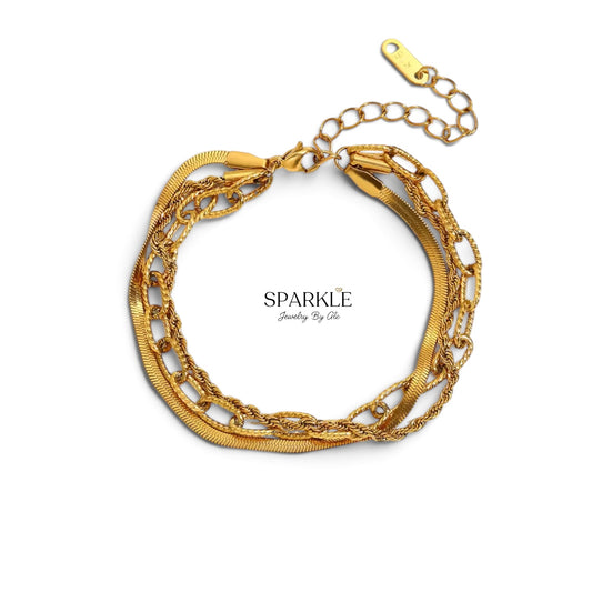 Golden Trio Bracelet