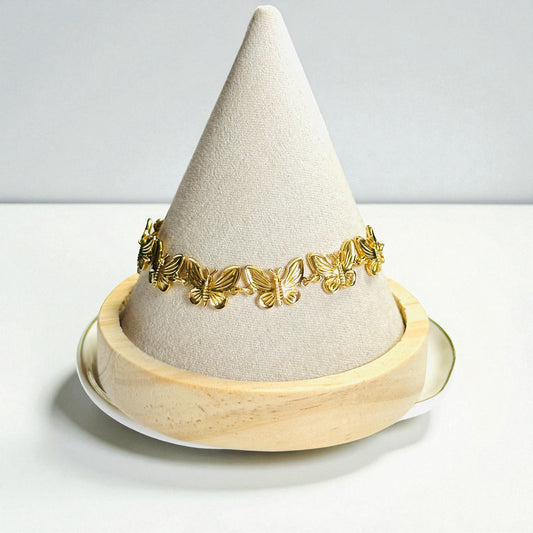 Butterflies Link Bracelet