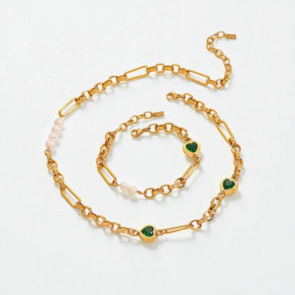 Evergreen Heart Necklace