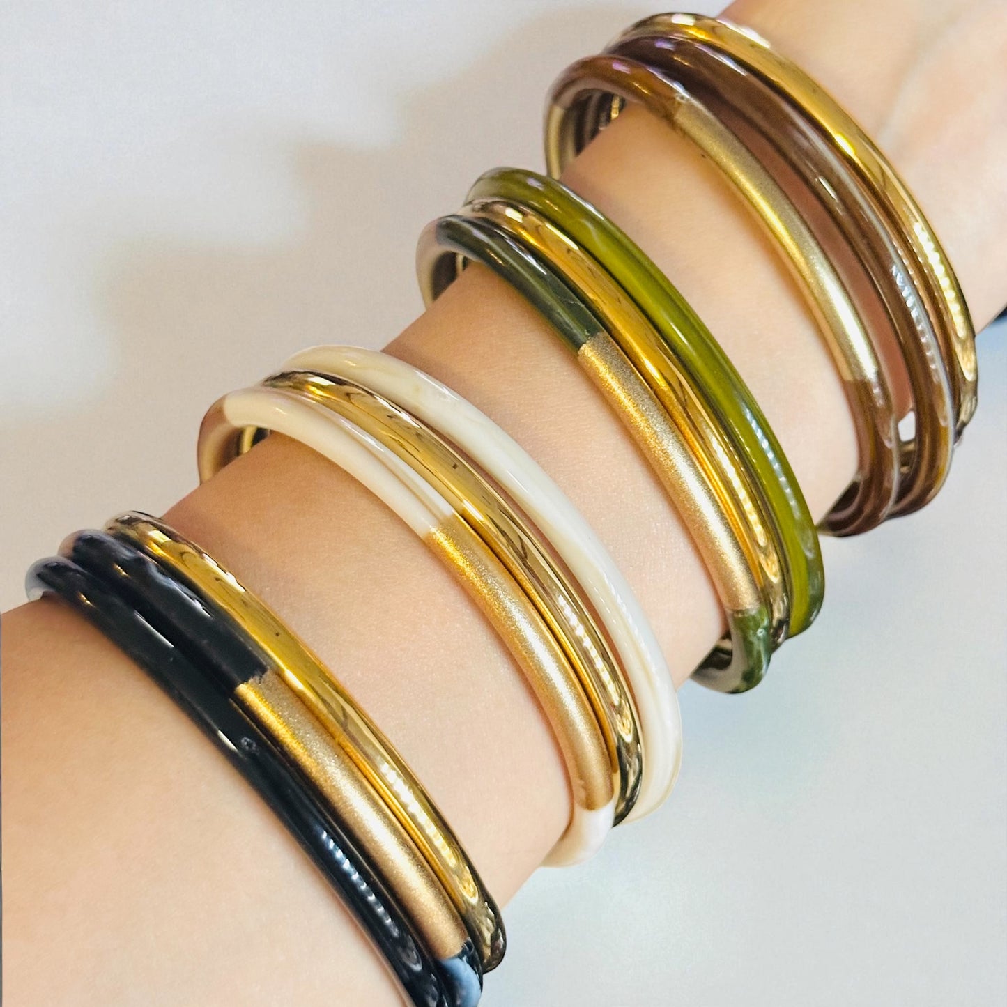 Autumn Bangle Bracelets