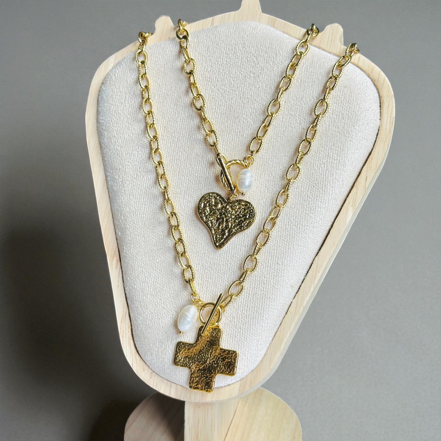 Heart / Cross Necklace