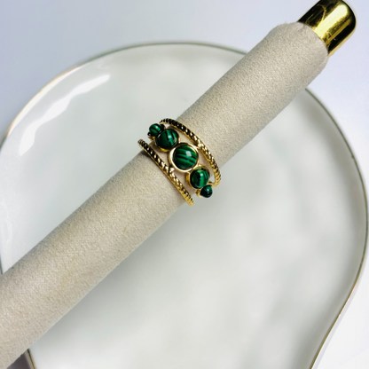 Malachite Ring
