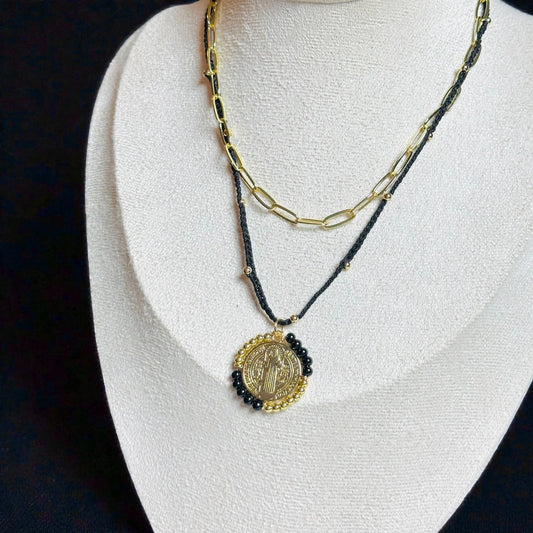 San Benito Medallion Necklace