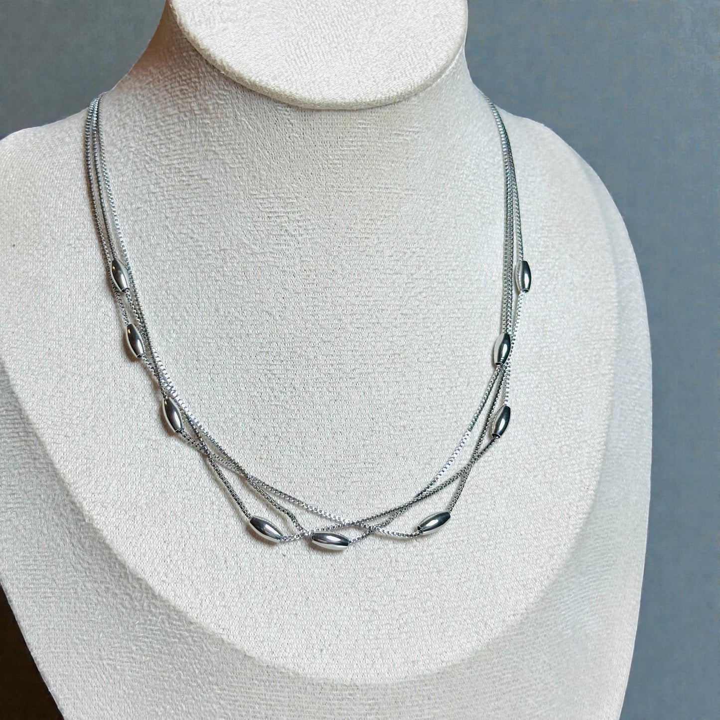 Triple Chain Necklace