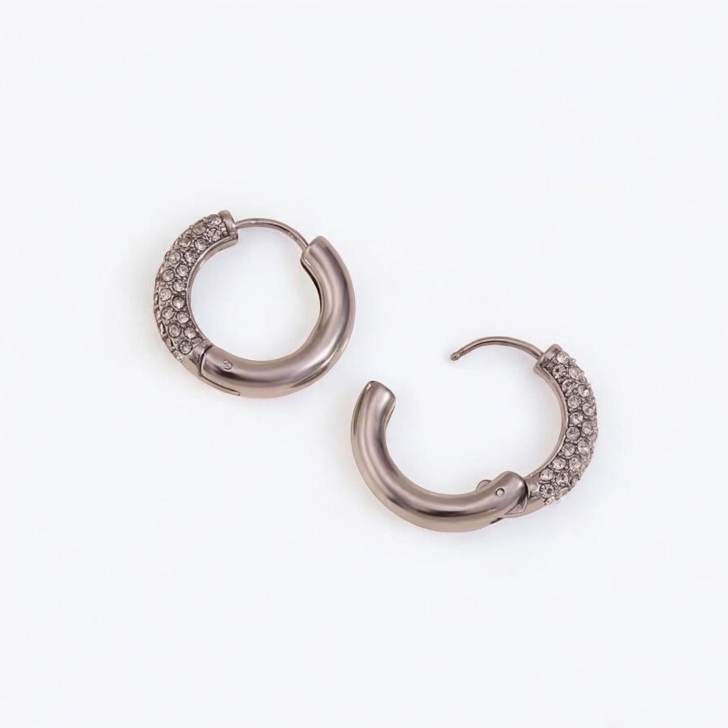 Glimmer Huggies Earrings