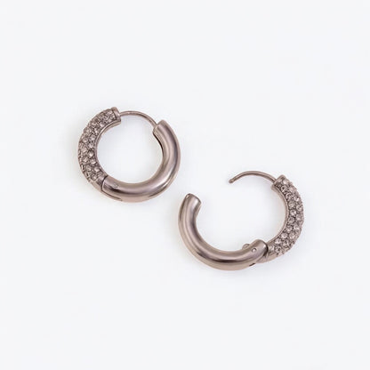 Glimmer Huggies Earrings