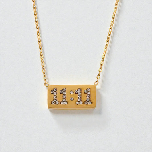 11:11 Zirconia Necklace