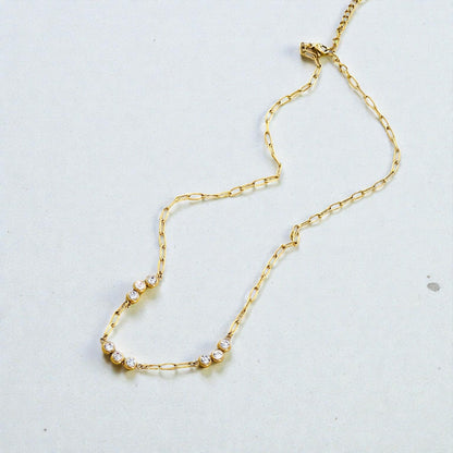 Golden Dots Necklace