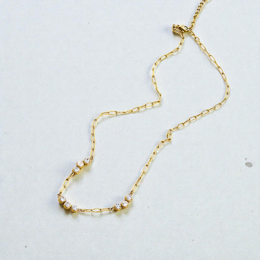 Golden Dots Necklace