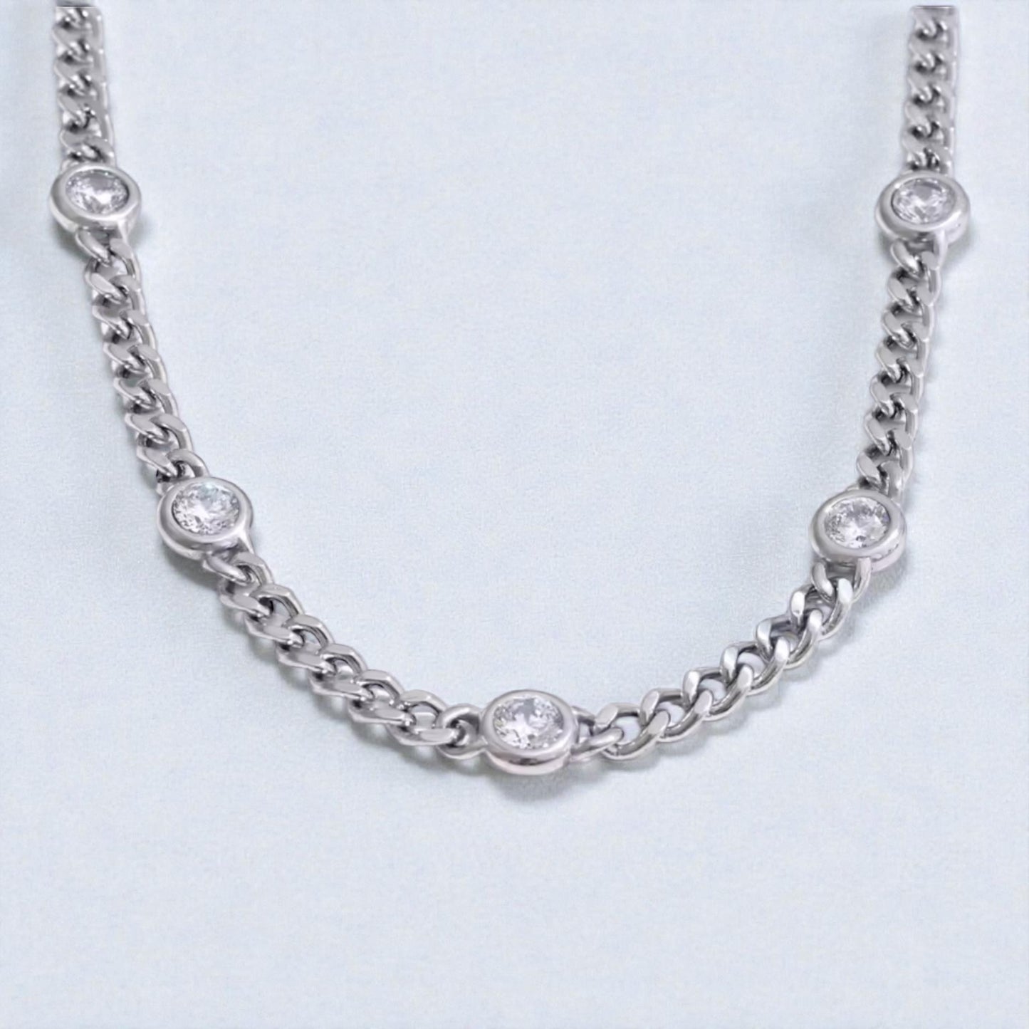 Sparkle Cuban Necklace