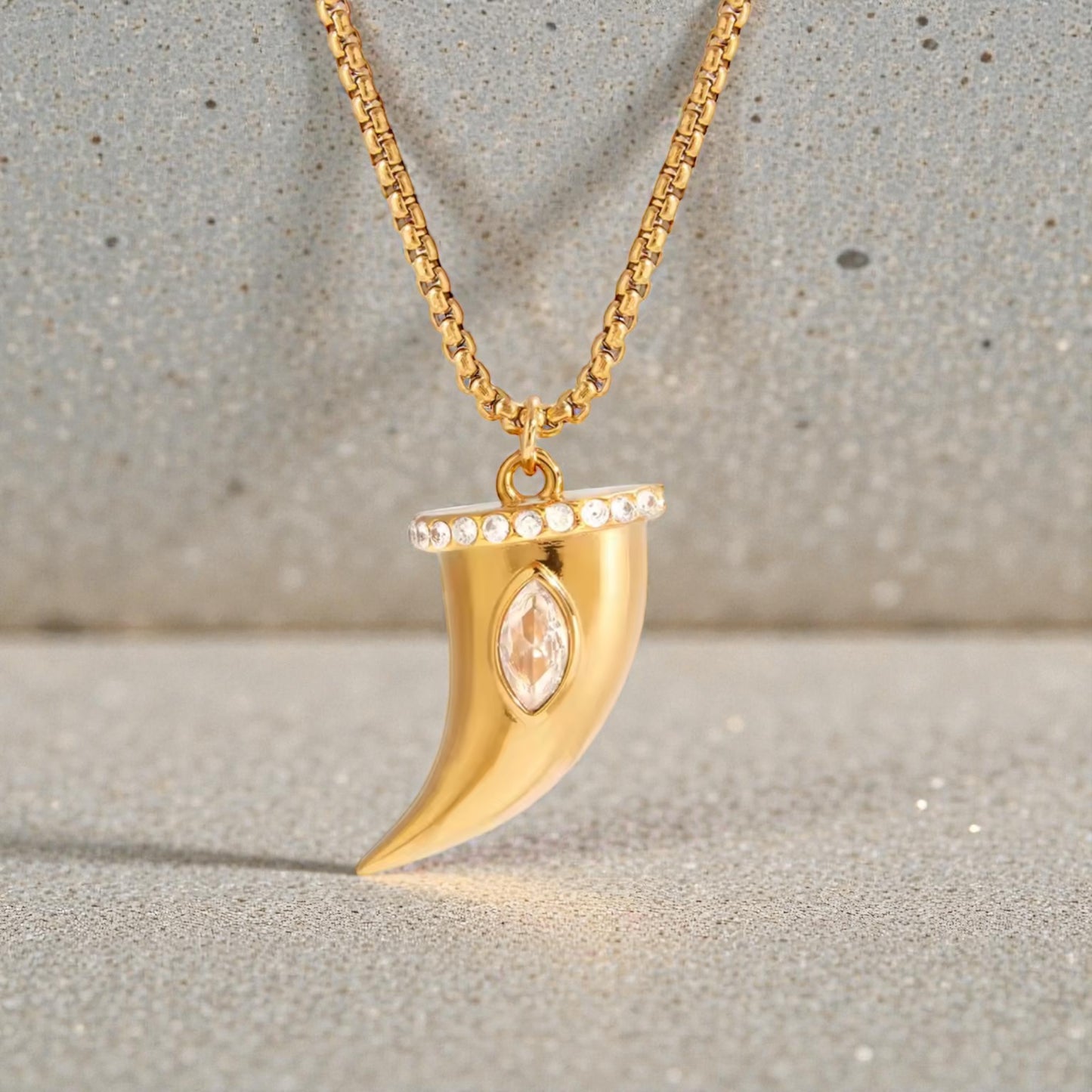 Guardian Horn Necklace