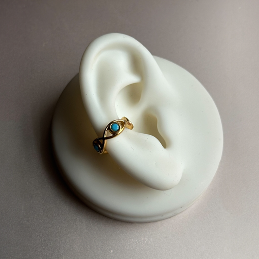 Blue Eye Earcuff