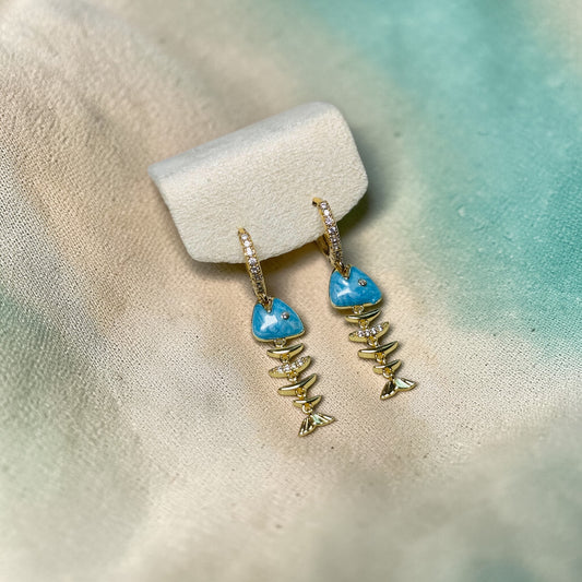 Golden Catch Earrings