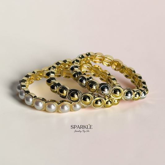 Saturno Elastic Bracelet