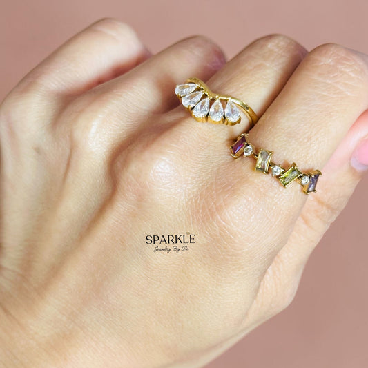 Celeste Crown Ring